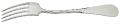 Dinner fork in silver plated - Ercuis